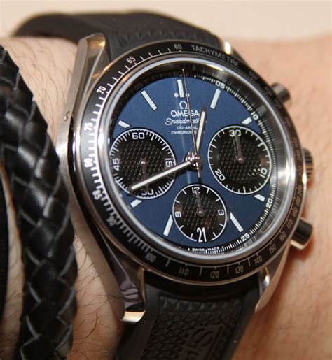 omega speedmaster racing rubber strap